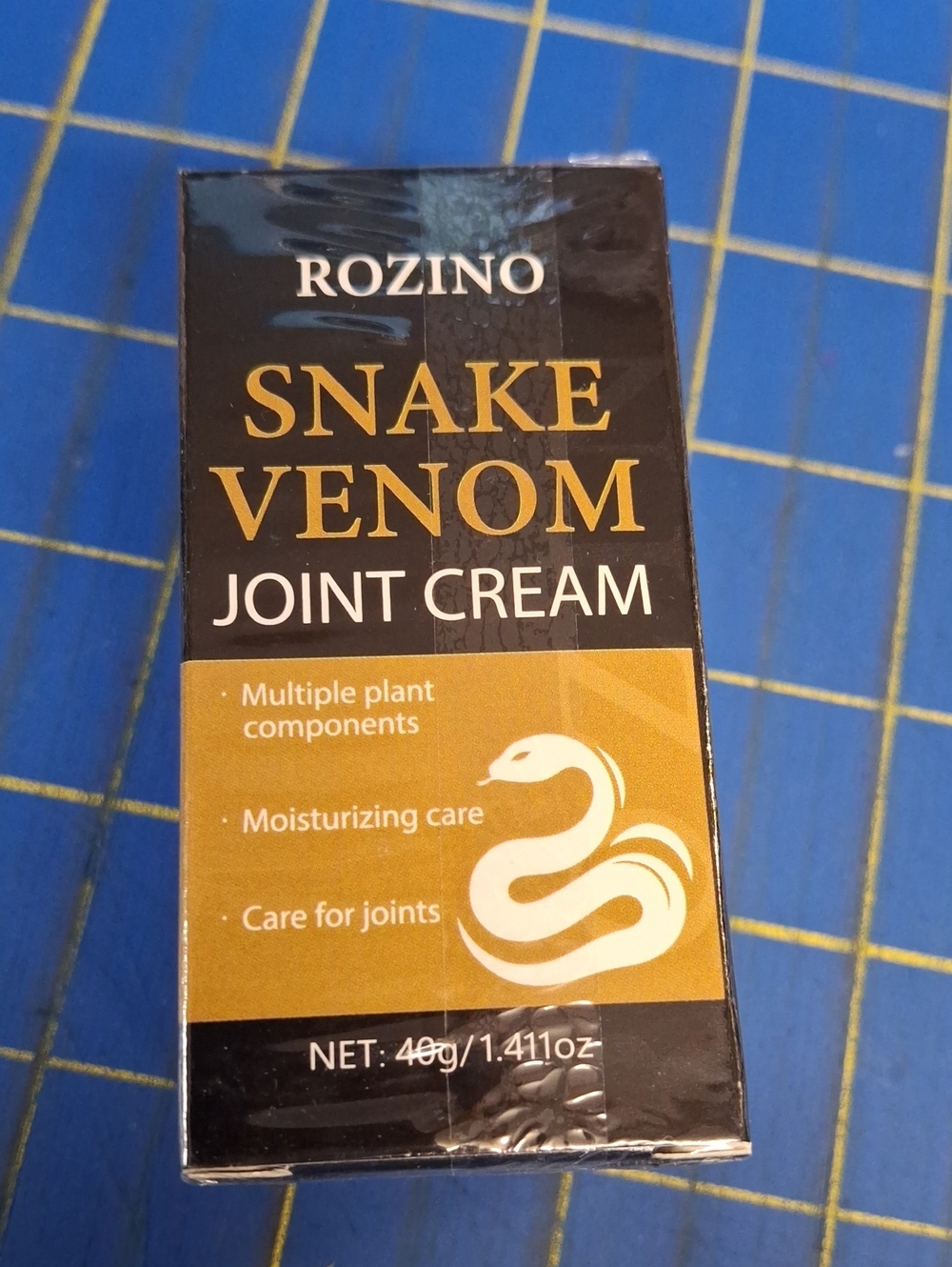 Rozino Snake Venom Joint Cream 40g New Sealed Box